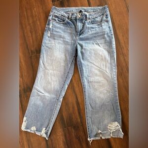 Distressed Light Blue Women's Jeans size 11/30
